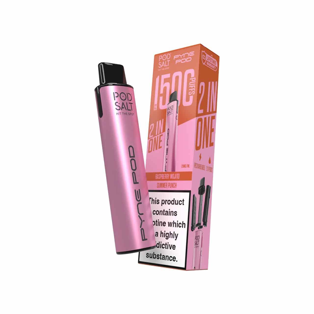 
                  
                    Pod Salt Pyne Pod 2 in One 1500 Puff Vape Kit
                  
                