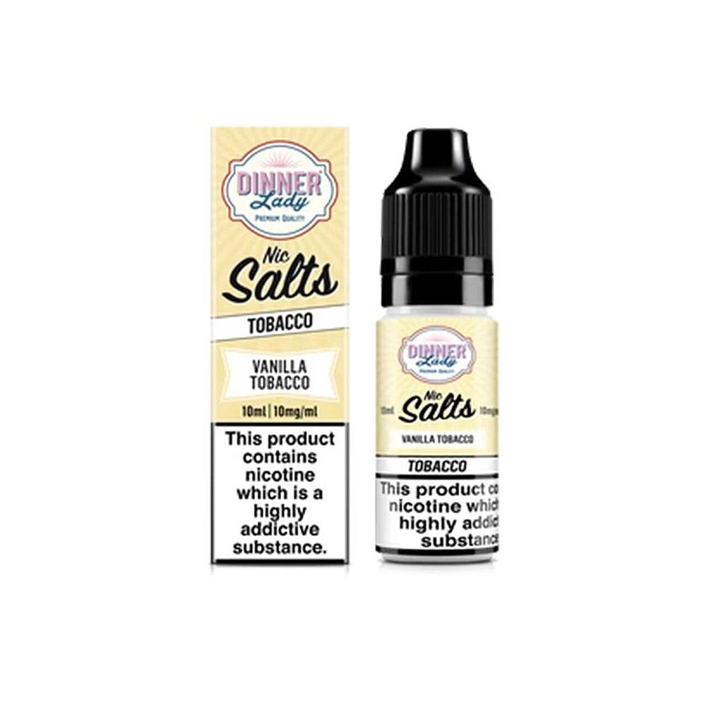 
                  
                    Vanilla Tobacco Dinner Lady Nic Salt E-Liquid
                  
                