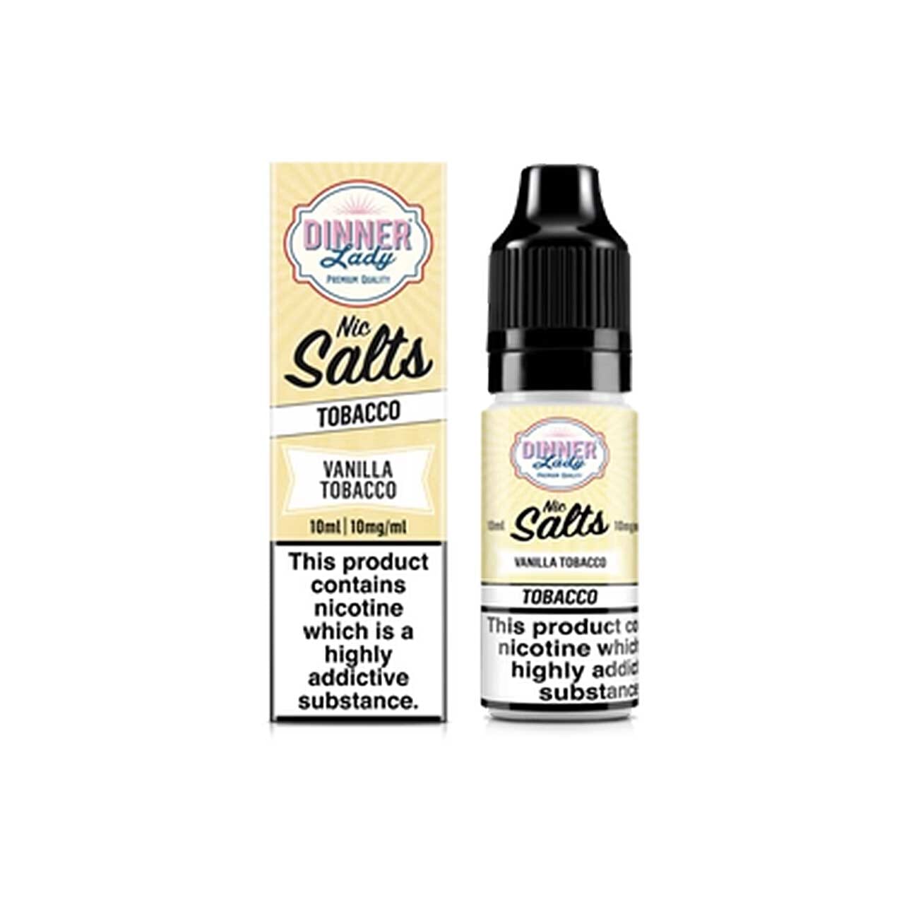 
                  
                    Vanilla Tobacco Dinner Lady Nic Salt E-Liquid
                  
                