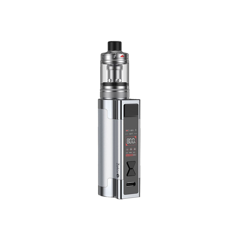 
                  
                    Aspire Zelos 3 metallic silver and white background
                  
                