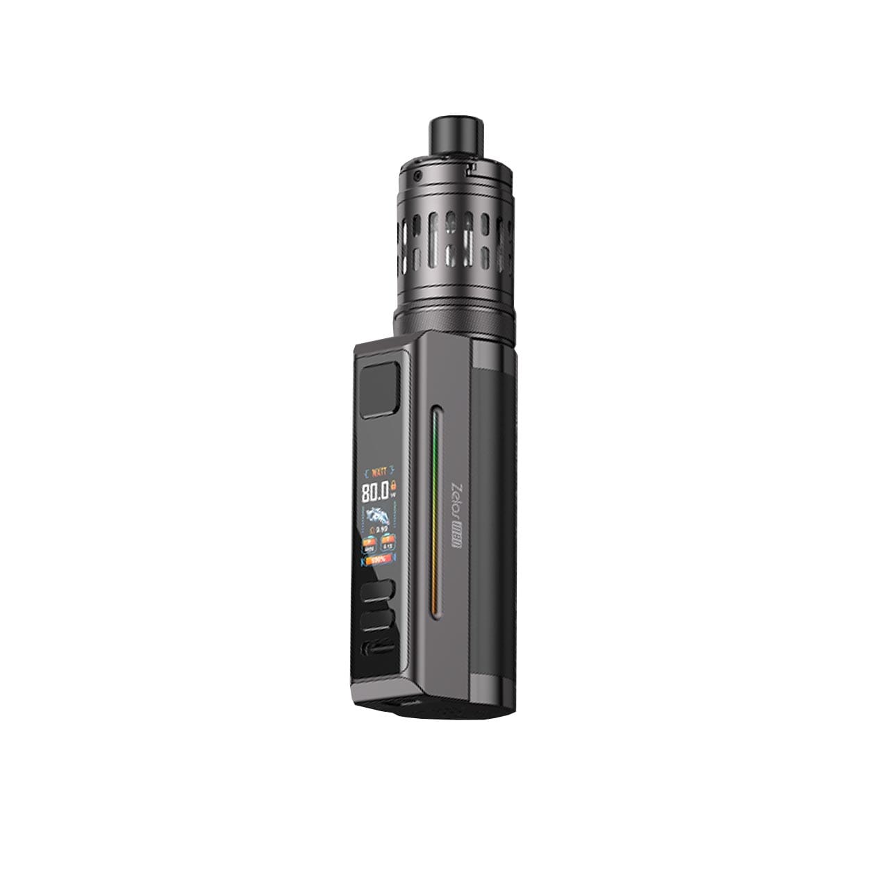 
                  
                    Aspire Zelos M80 gunmetal on white background
                  
                