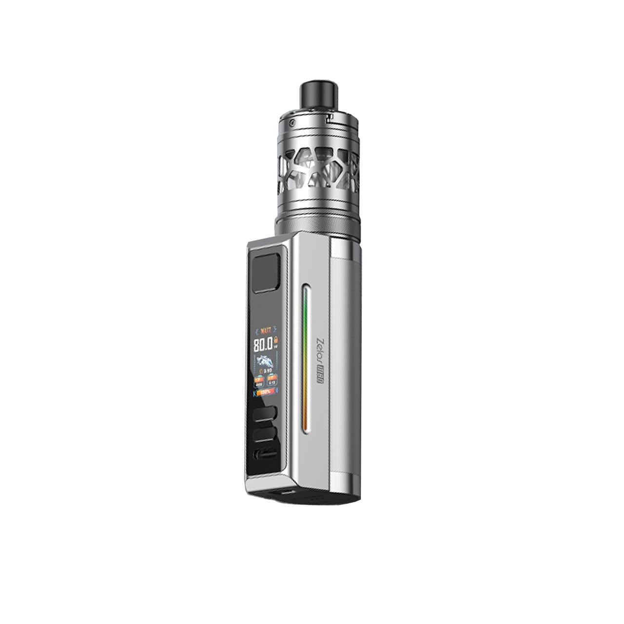 
                  
                    Aspire Zelos M80 silver on white background
                  
                
