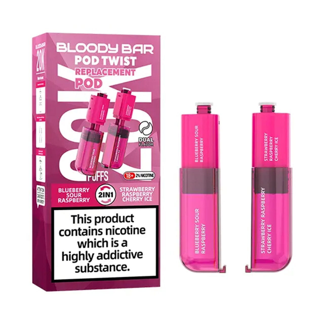 
                  
                    Bloody Bar Twist 20K Refill Pods
                  
                