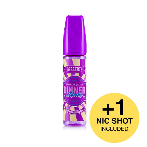 Dinner Lady Desserts Shortfill E-Liquids 50ml