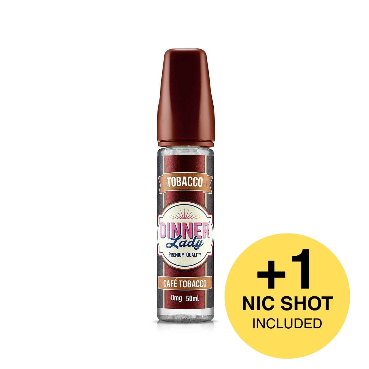 
                  
                    Dinner Lady Tobacco Flavoured Shortfill E-Liquids 50ml
                  
                