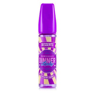 Dinner Lady Shortfill Desert range blackberry crumble 50ml 0mg