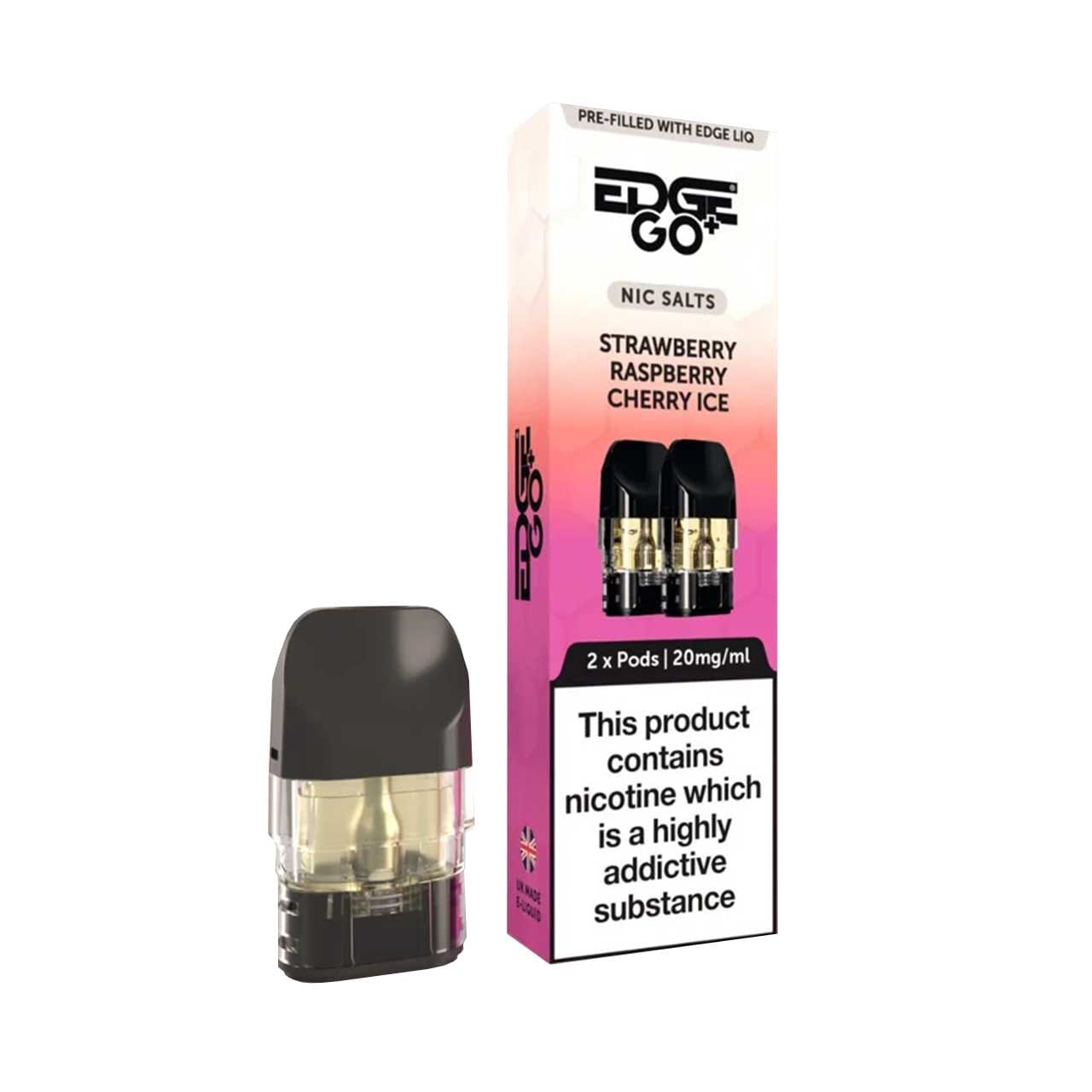 
                  
                    Edge Go Plus Prefilled Pods Strawberry Raspberry Cherry Ice
                  
                