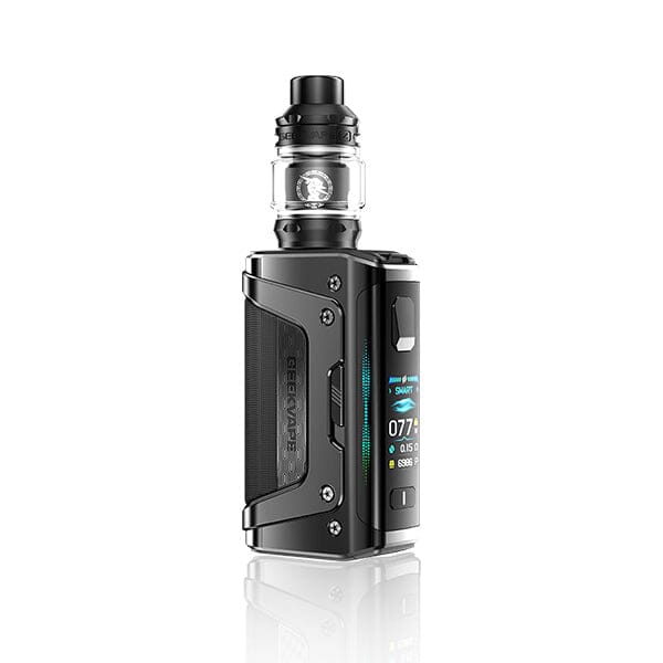 
                  
                    Geekvape Aegis Legend 5 with carbon black colour on a white background
                  
                