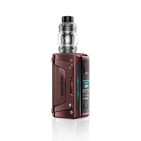 
                  
                    Geekvape Aegis Legend 5 with earth brown colour on a white background
                  
                