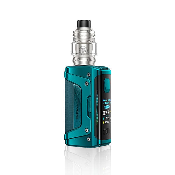 
                  
                    Geekvape Aegis Legend 5 with glacier green colour on a white background
                  
                