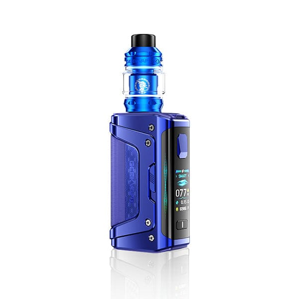
                  
                    Geekvape Aegis Legend 5 with twilight blue colour on a white background
                  
                