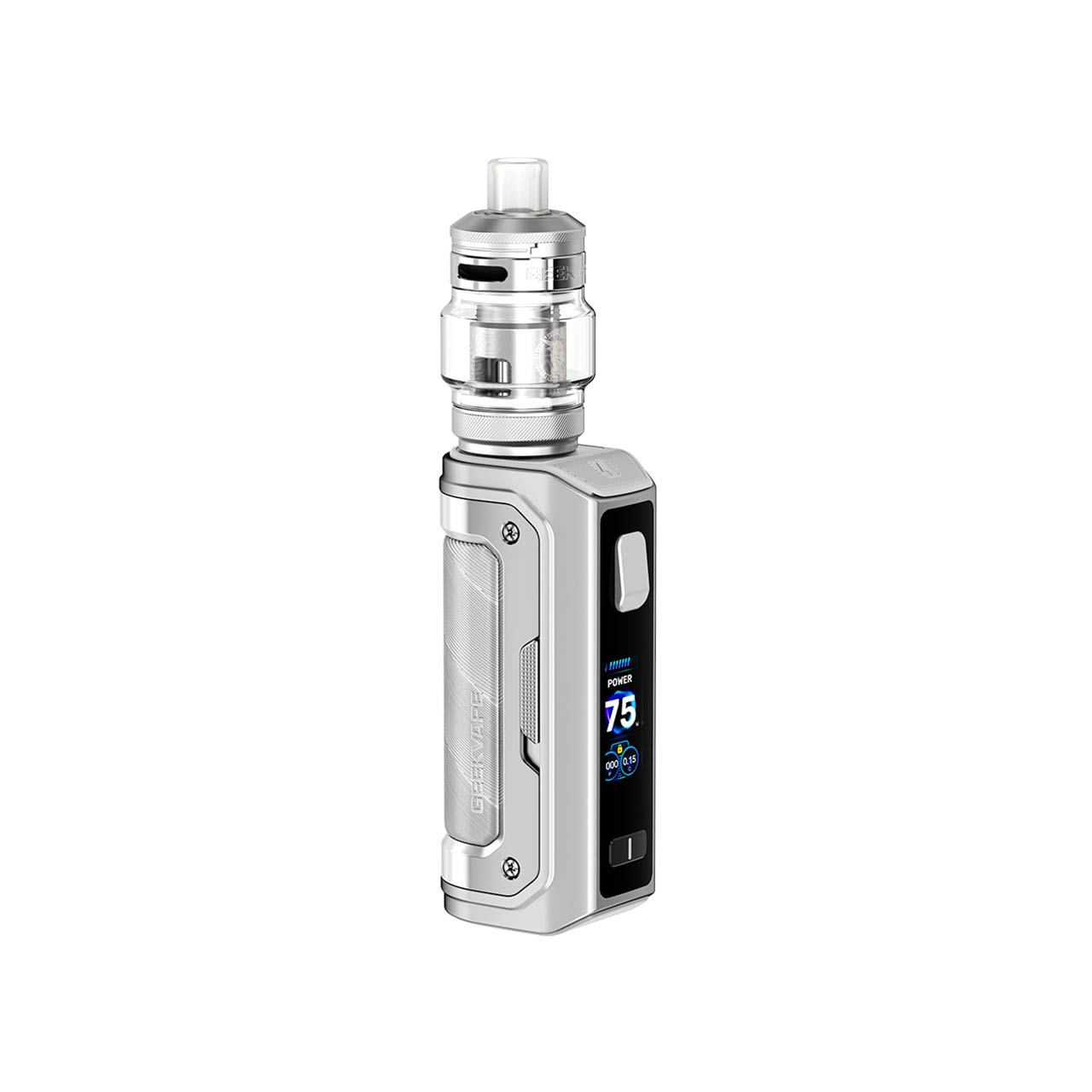 
                  
                    Geekvape Aegis 5 Mini Sub Ohm Vape Mod Vape Kit Polar Silver Colour
                  
                