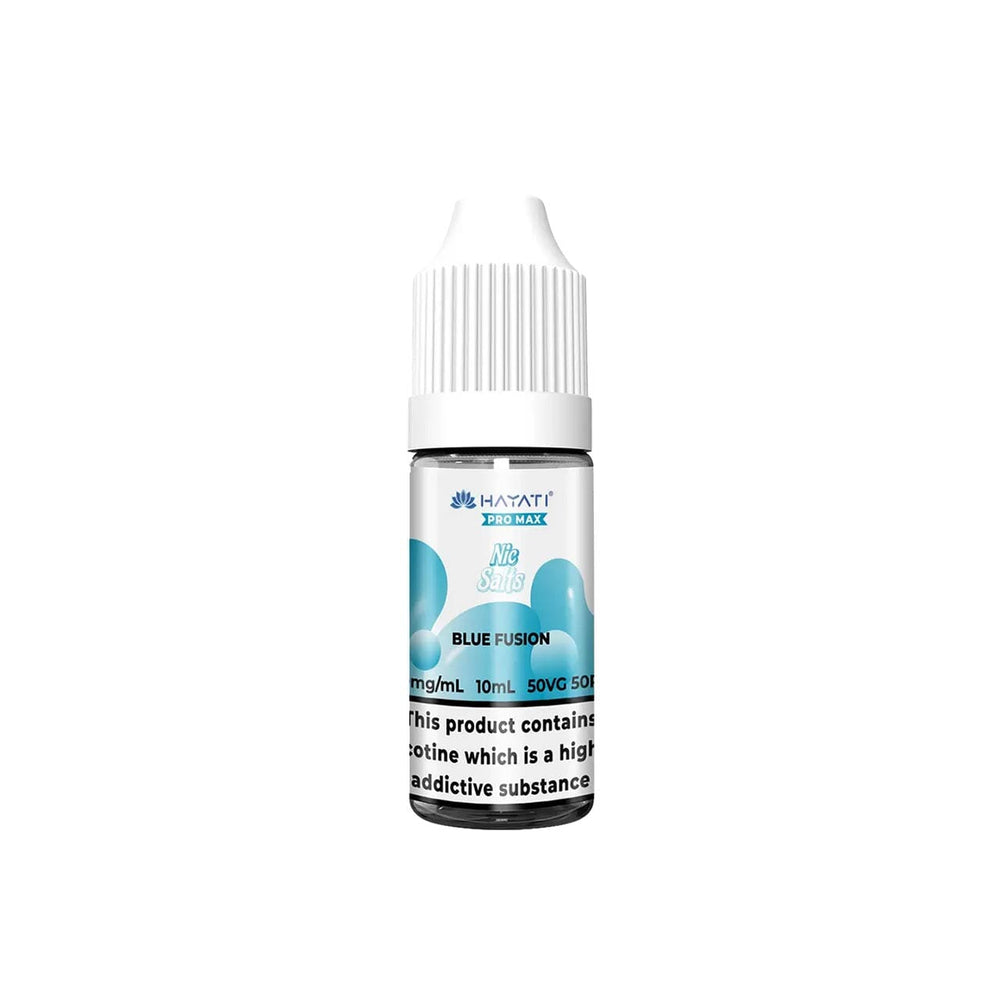
                  
                    Hayati Pro Max vape juice bottle with blue fusion flavour on a white background
                  
                