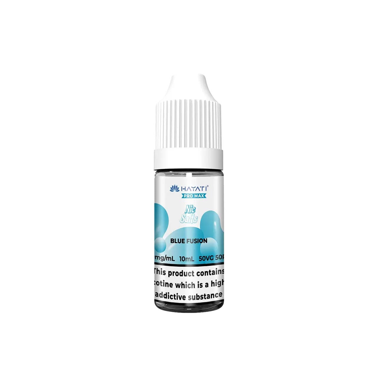 
                  
                    Hayati Pro Max vape juice bottle with blue fusion flavour on a white background
                  
                