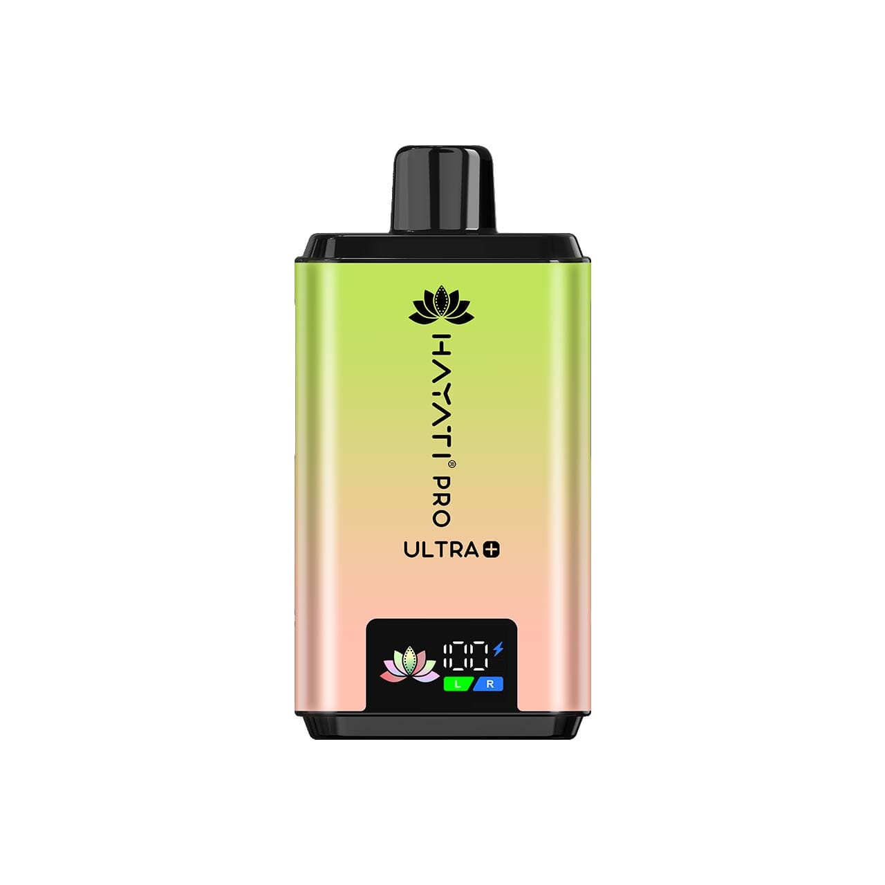 
                  
                    Hayati Pro Ultra Plus yellow and green design on a white background
                  
                