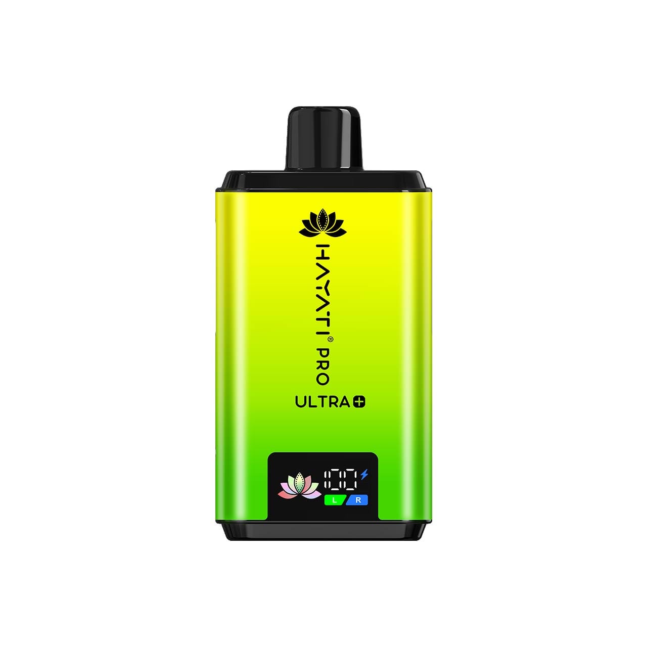 
                  
                    Hayati Pro Ultra Plus green and black design on a white background
                  
                