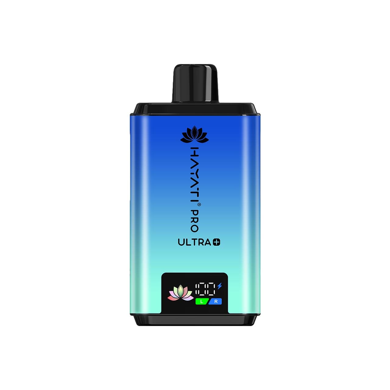 
                  
                    Hayati Pro Ultra Plus blue gradient design on a white background
                  
                