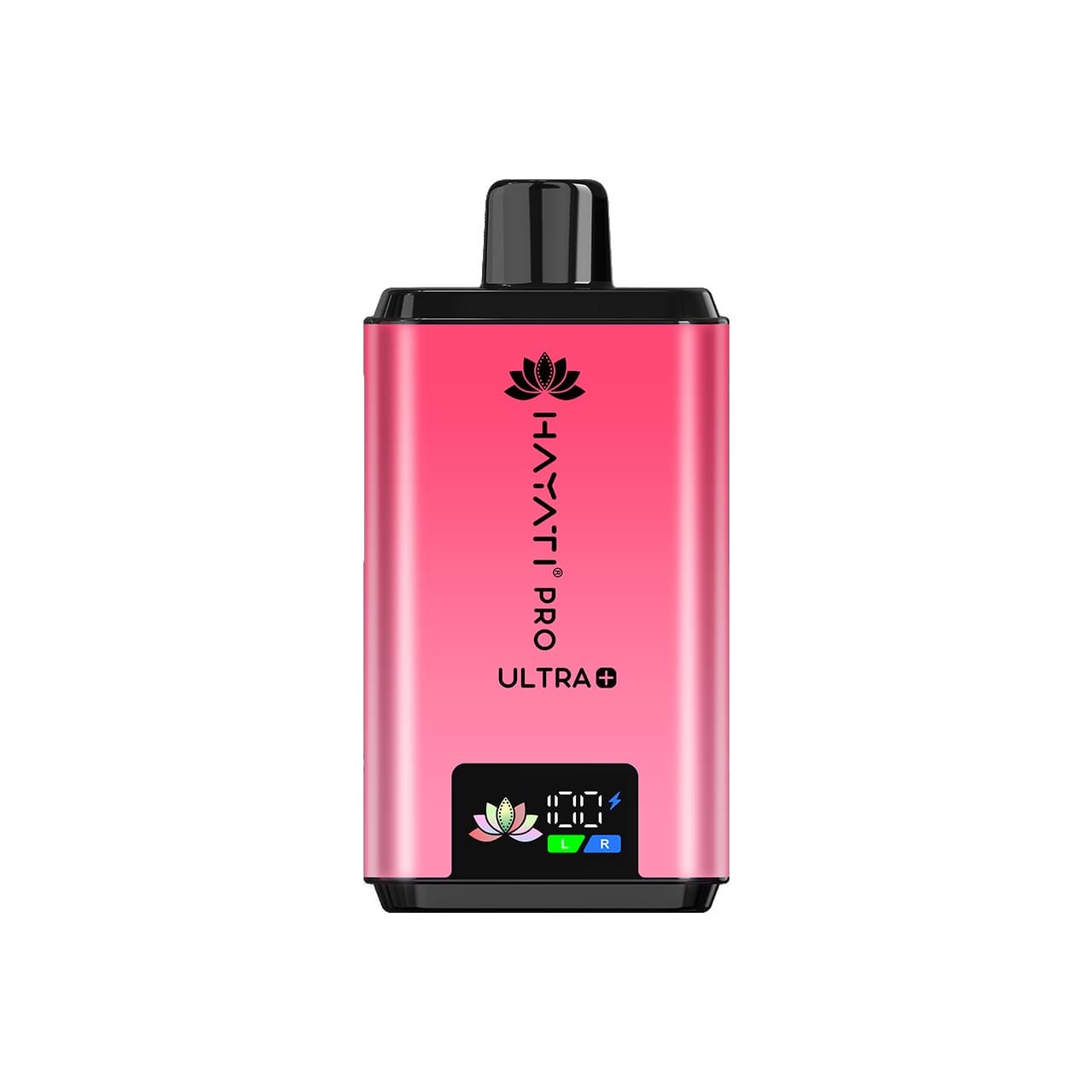 
                  
                    Hayati Pro Ultra Plus pink design on a white background
                  
                