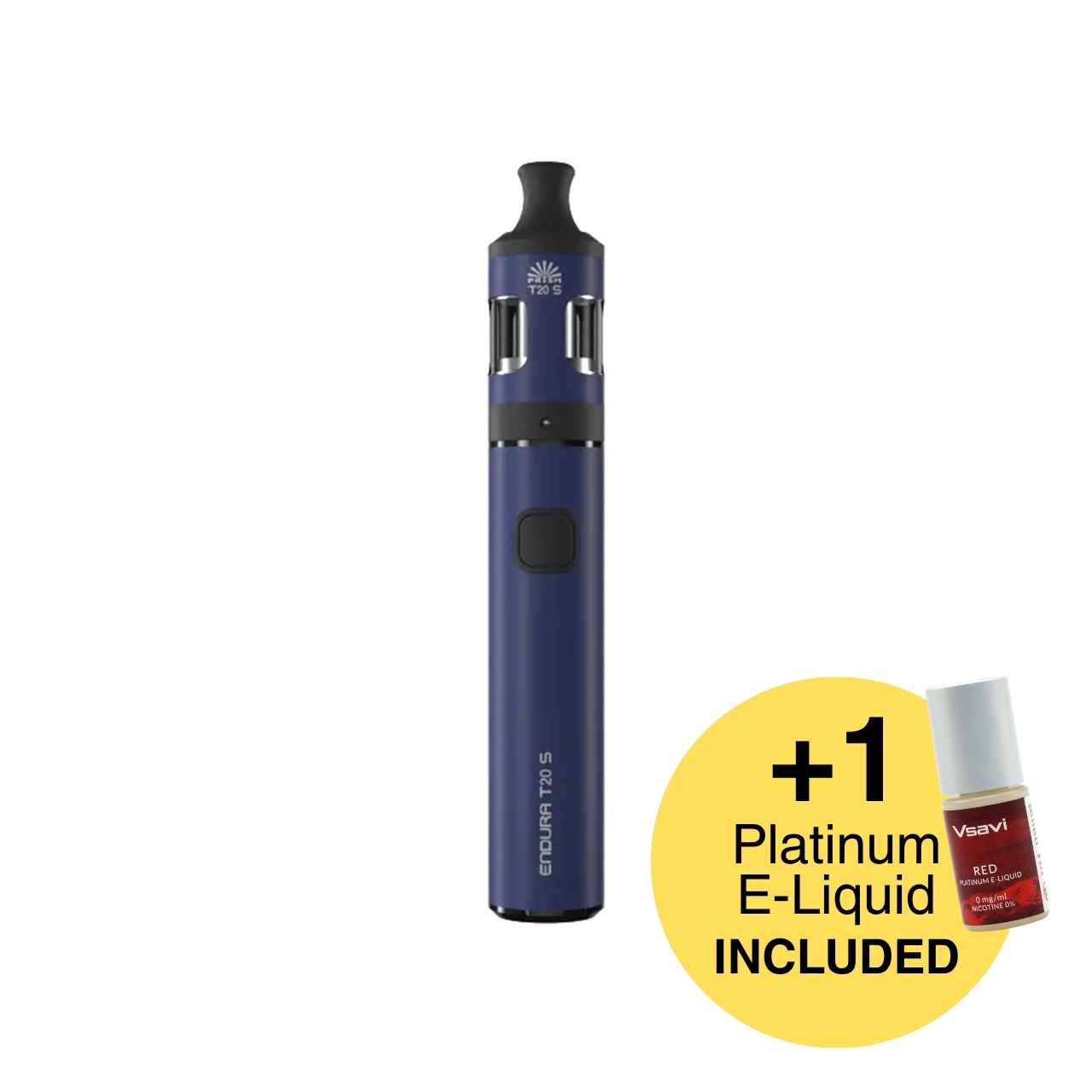 
                  
                    Innokin Endura T-20S - Blue Colour - Plus 1 Platinum E-Liquid Included
                  
                