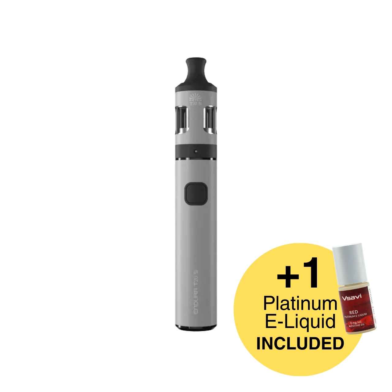 
                  
                    Innokin Endura T-20S - Grey Colour - Plus 1 Platinum E-Liquid Included
                  
                
