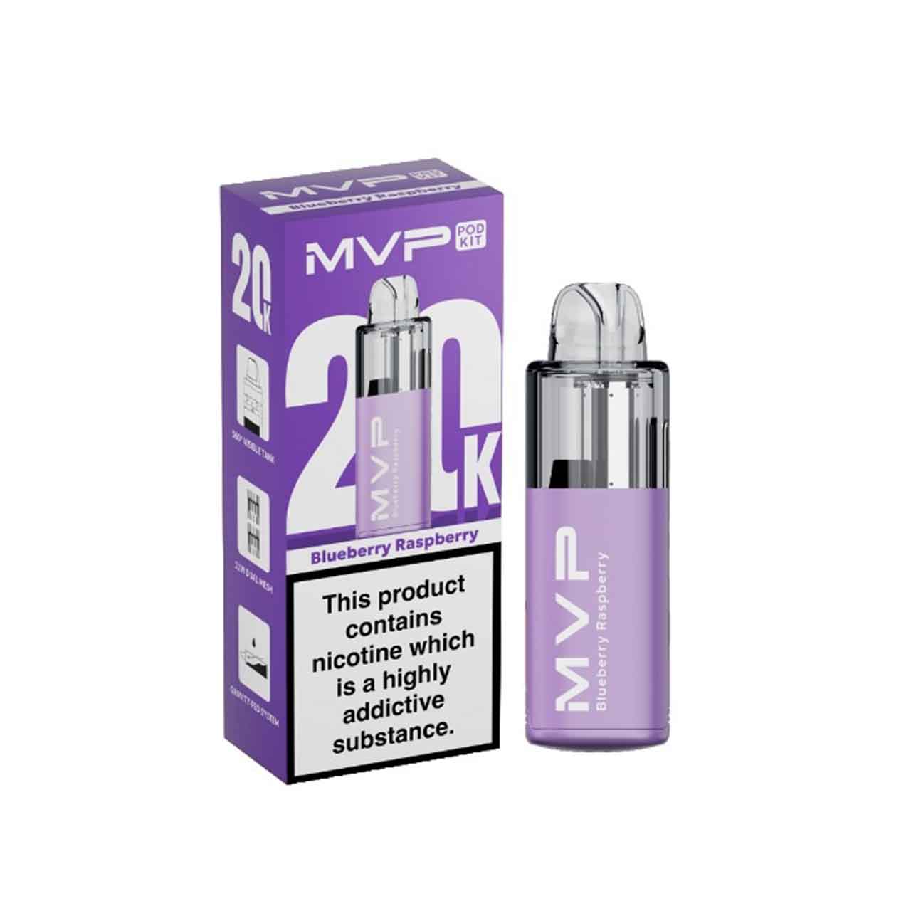 
                  
                    Innokin MVP 20K Refill Pod Pack Blueberry Raspberry
                  
                