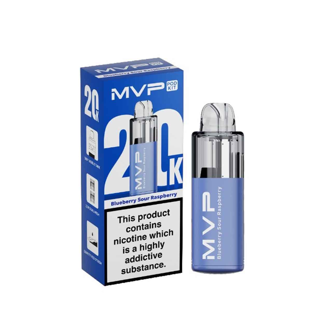 
                  
                    Innokin MVP 20K Refill Pod Pack Blueberry Sour Raspberry
                  
                