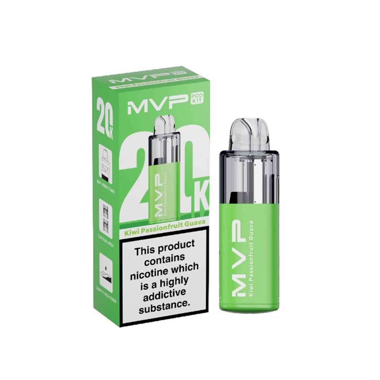 
                  
                    Innokin MVP 20K Refill Pod Pack Kiwi Passionfruit Guava
                  
                
