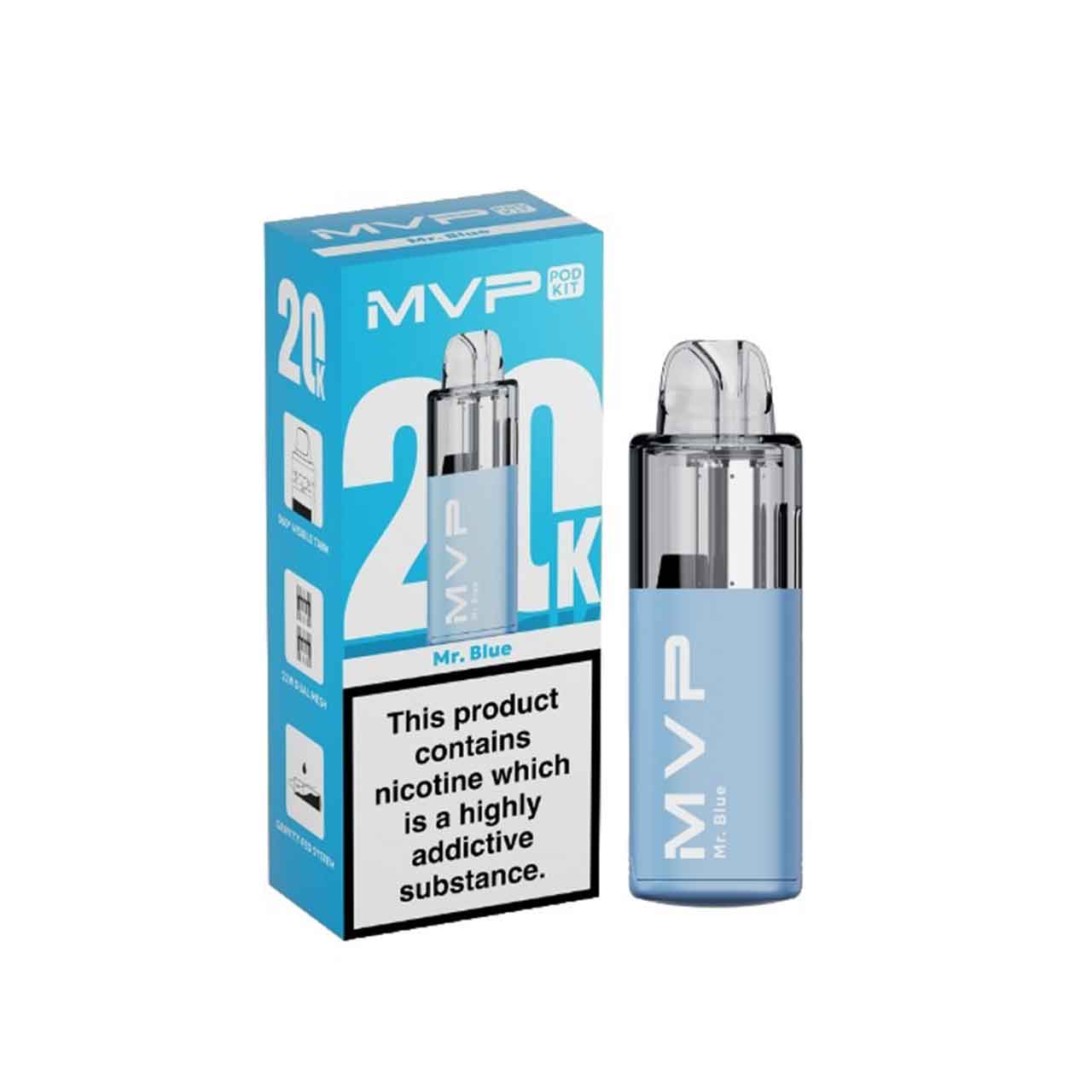 
                  
                    Innokin MVP 20K Refill Pod Pack Mr Blue
                  
                