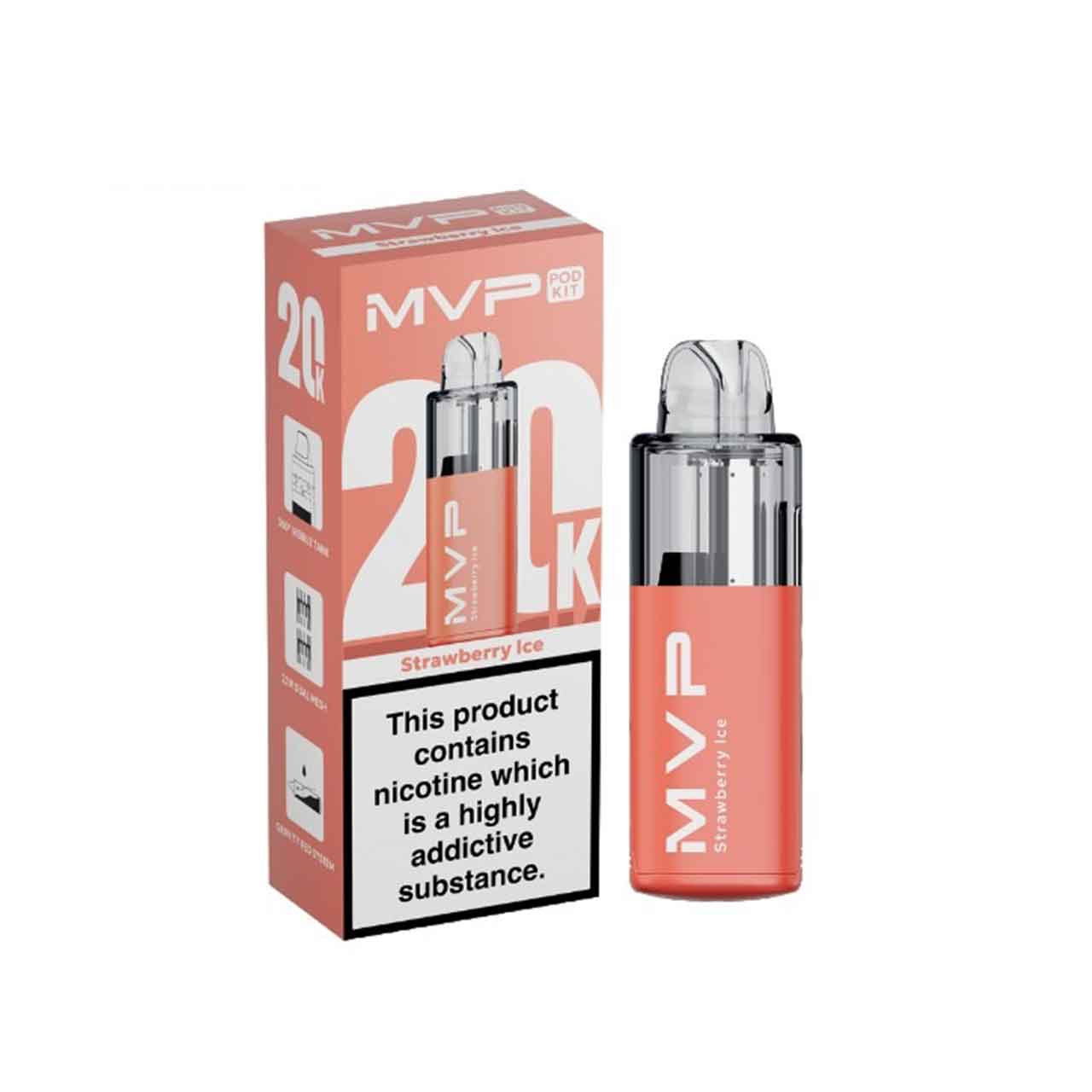 
                  
                    Innokin MVP 20K Refill Pod Pack Strawberry Ice
                  
                