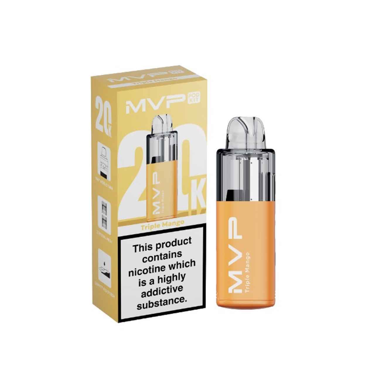 
                  
                    Innokin MVP 20K Refill Pod Pack Triple Mango
                  
                