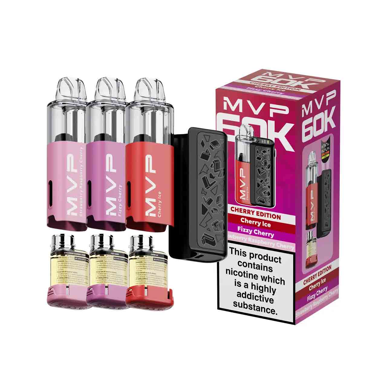 Innokin MVP 60K Prefilled Vape Kit Cherry Edition packaging