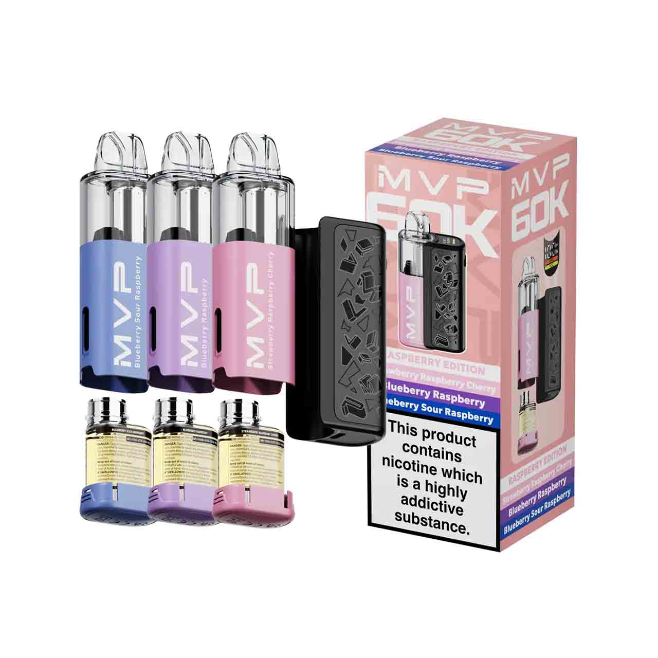 
                  
                    Innokin MVP 60K Prefilled Vape Kit Raspberry Edition packaging
                  
                