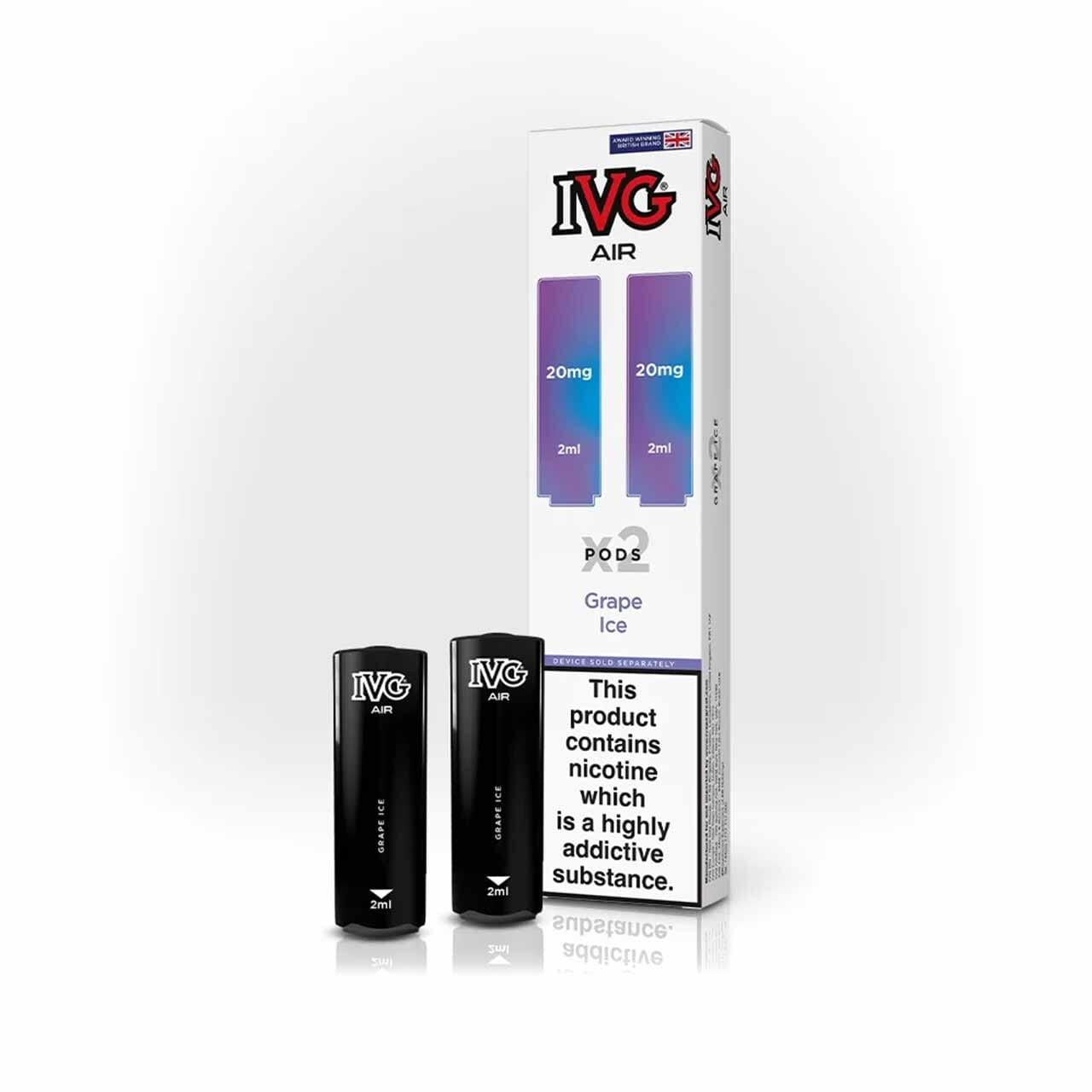 
                  
                    IVG Air Replacement Pods grape ice
                  
                