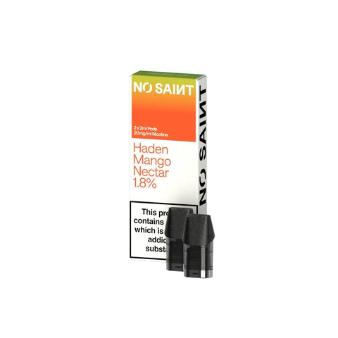 No Saint Haden Mango Nectar Flavour Prefilled Pods  Pack