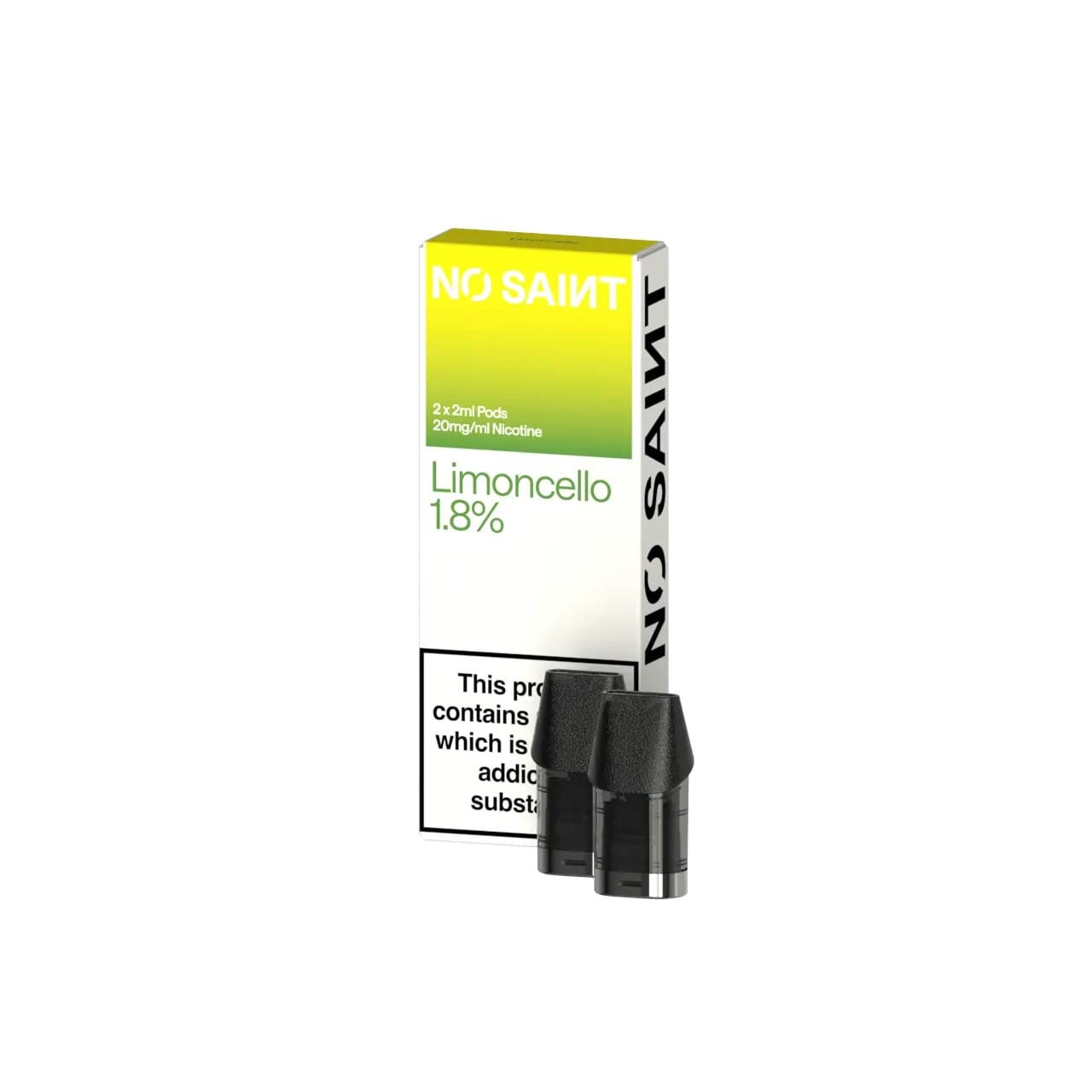 
                  
                    No Saint Limoncello Flavour Prefilled Pods  Pack
                  
                