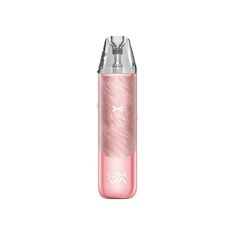 Oxva Nexlim rose pink vape device on a white background
