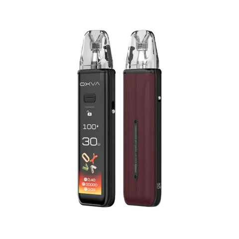 Oxva Xlim 3 Ultra bordeaux red on a white background