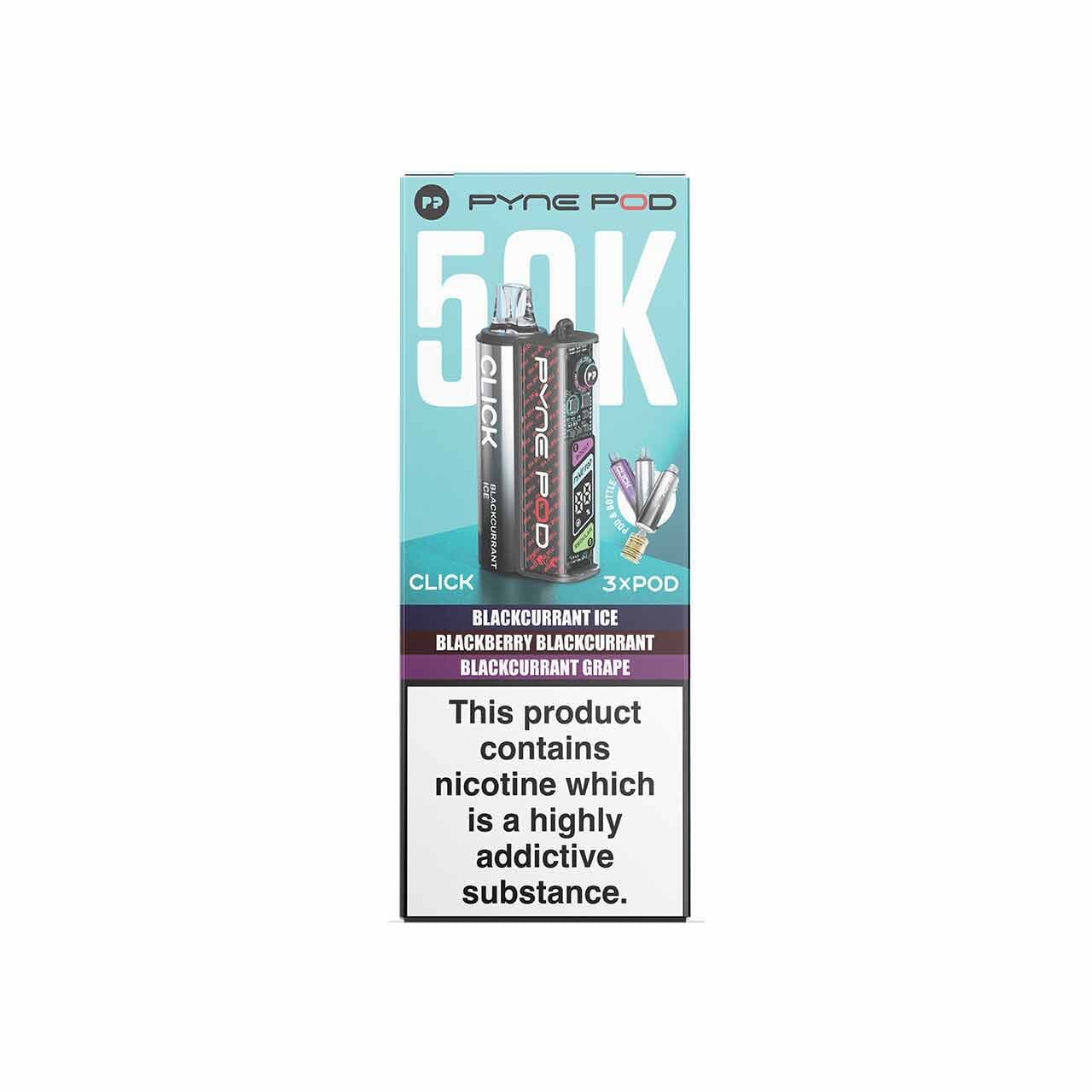 
                  
                    Pyne Pod Click 50K Kit Blackcurrant Edition
                  
                
