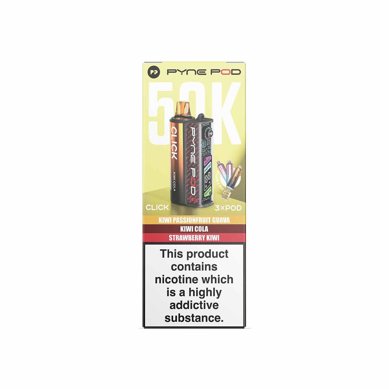 
                  
                    Pyne Pod Click 50K Kit Kiwi Edition
                  
                
