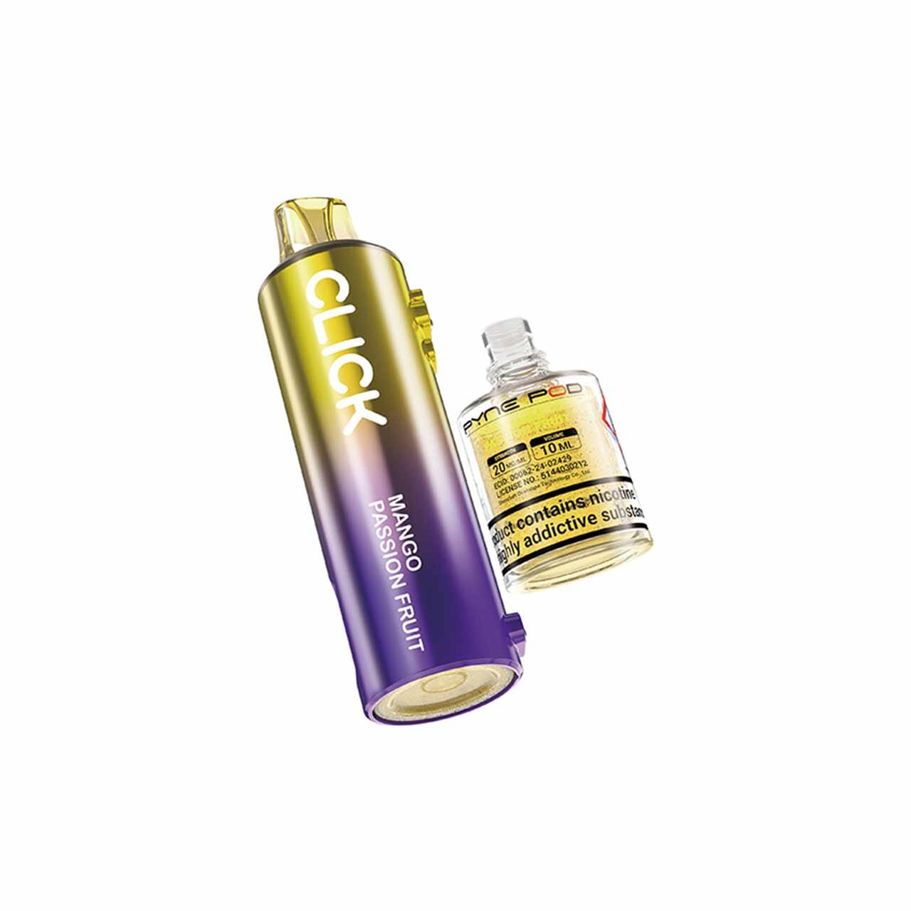 
                  
                    Pyne Pod Click refill pack mango passion fruit white background
                  
                