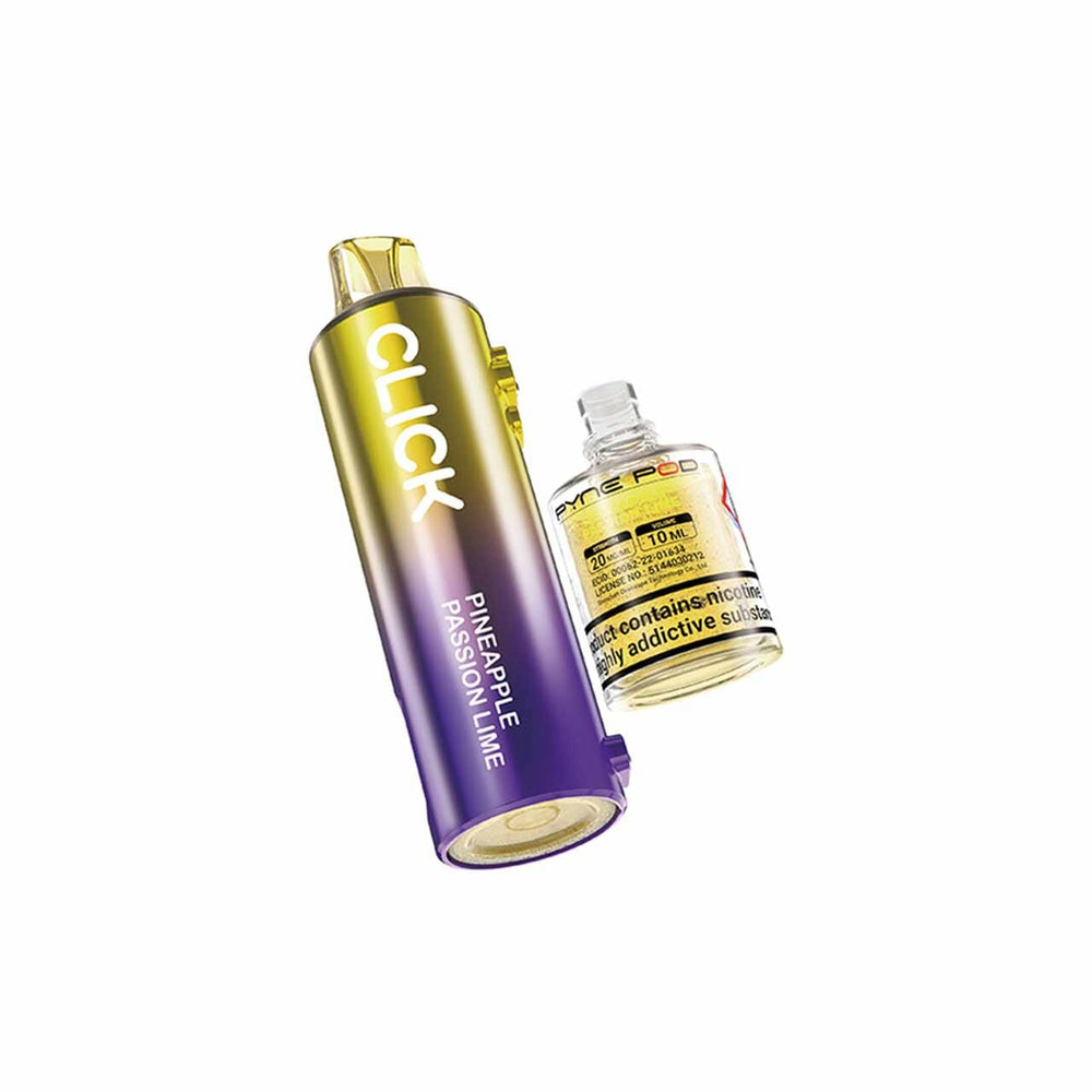 
                  
                    Pyne Pod Click refill pack pineapple passion lime white background
                  
                