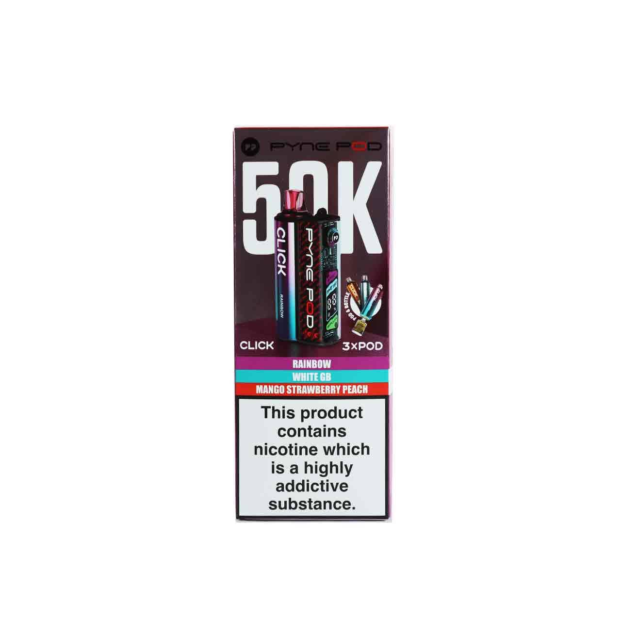 
                  
                    Pyne Pod Click 50K Vape Kit Sweet Edition on White Background
                  
                