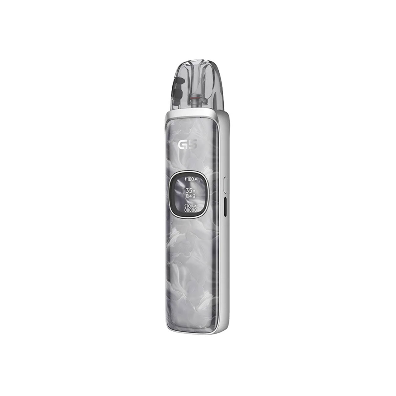 
                  
                    Uwell Caliburn G5 Refillable Pod Vape Kit Silver Marble Colour
                  
                