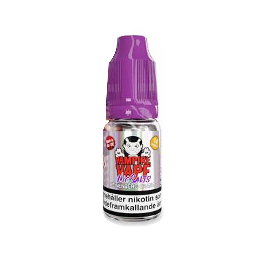 
                  
                    Vampire Vape nic salts heisenberg orange bottle white background
                  
                