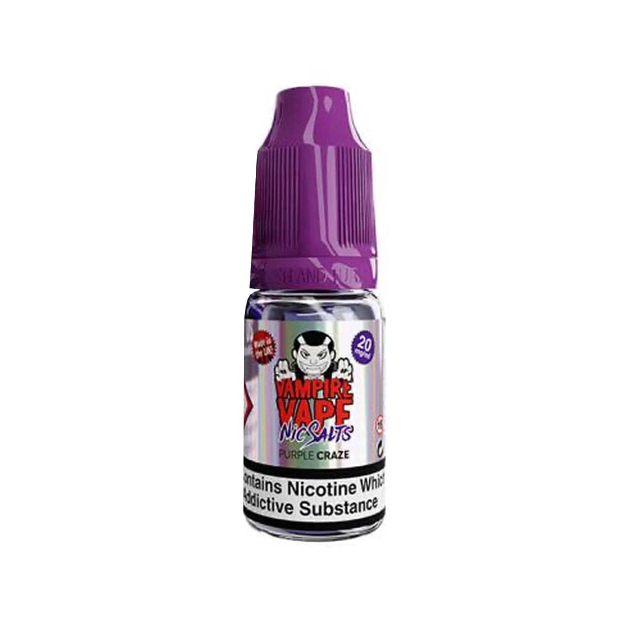 
                  
                    Vampire Vape nic salts purple craze bottle white background
                  
                