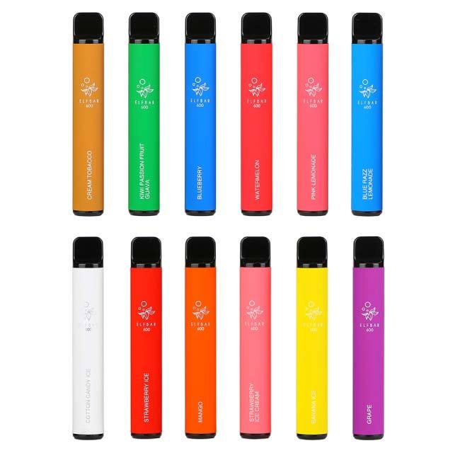 Elf Bar 600 puffs Disposable Vape Pen