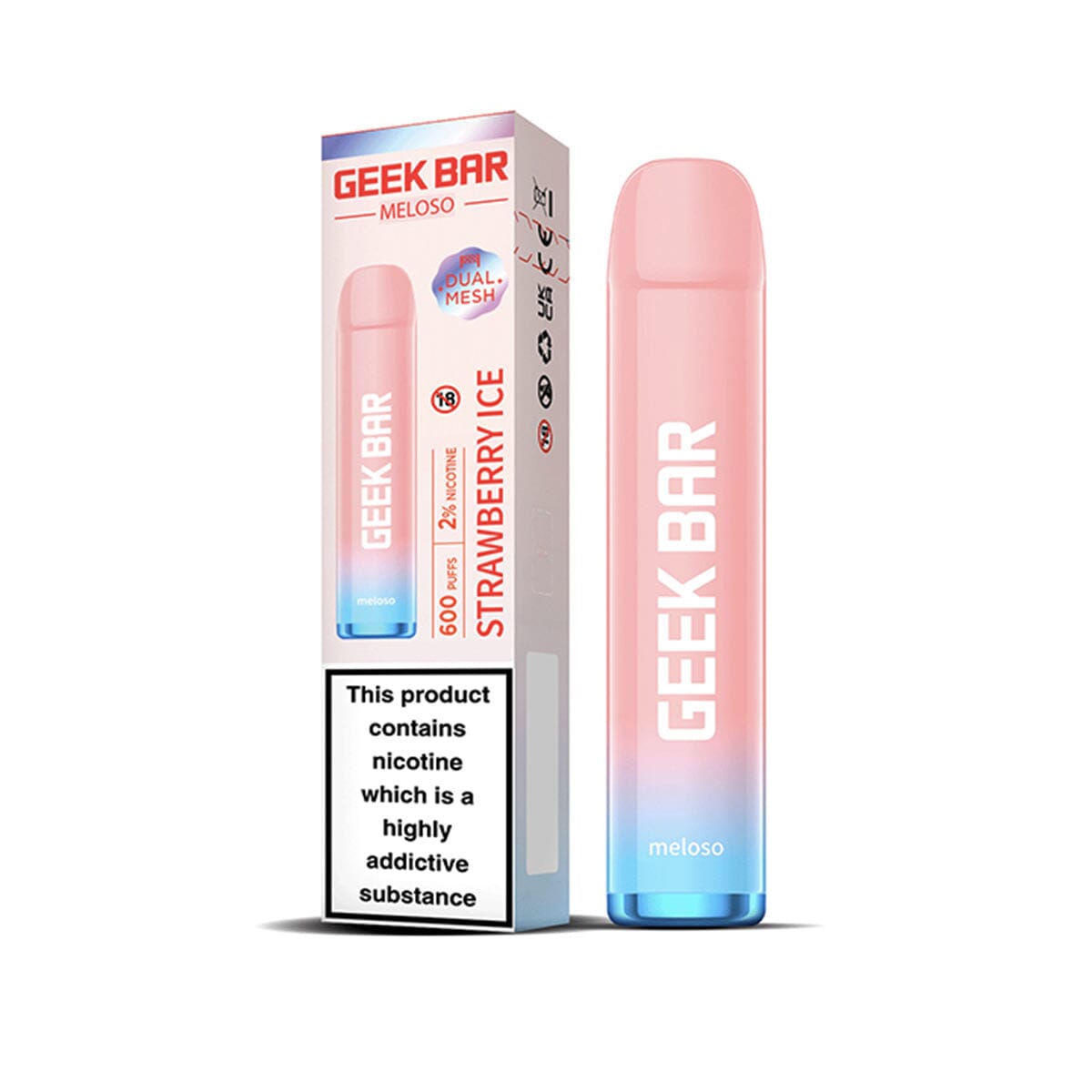 
                  
                    GeekBar Meloso strawberry ice
                  
                