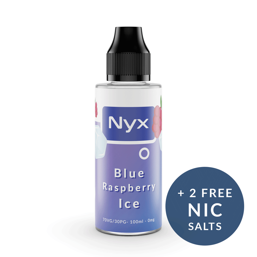 
                  
                    Nyx Shortfill E-Liquid blue raspberry ice
                  
                