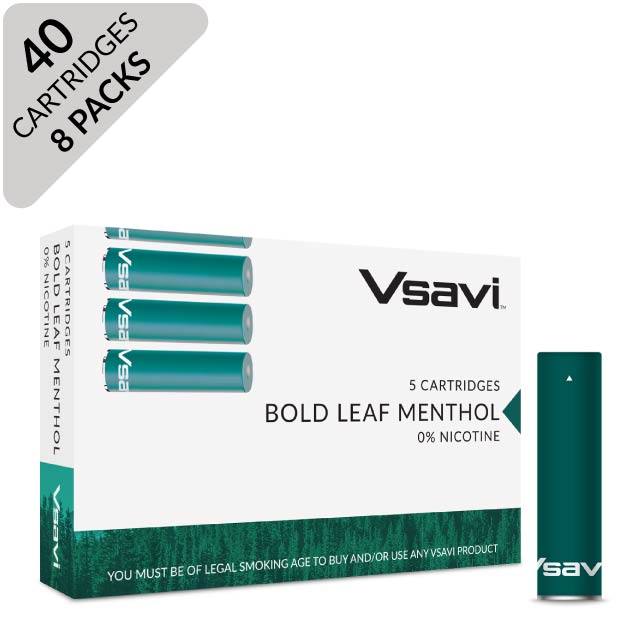 VSAVI Classic flavour carts 40 bold leaf tobacco