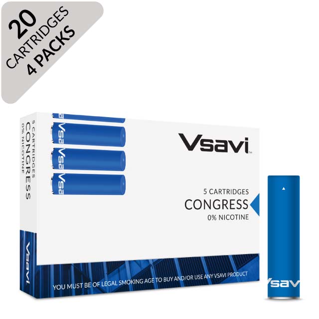 VSAVI Classic Cartridges 20 congress tobacco